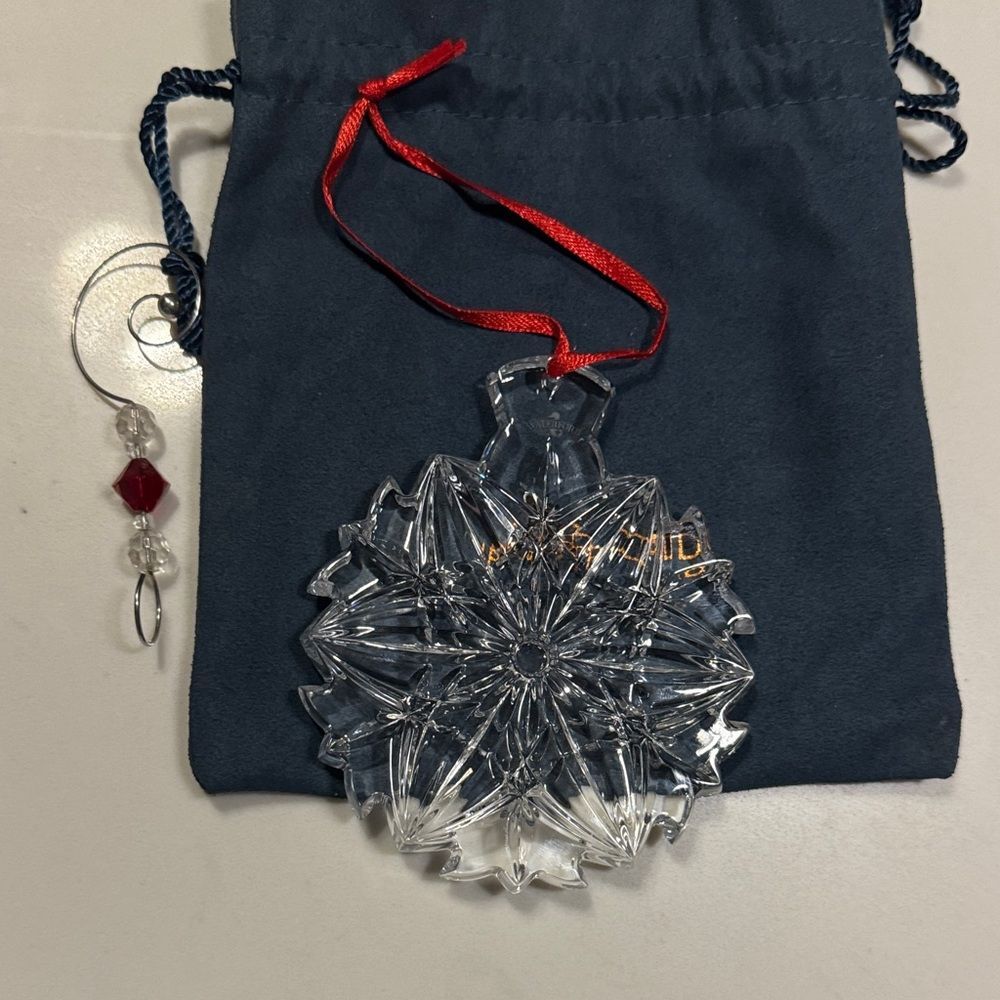 Waterford Crystal Snowflake Christmas Ornament